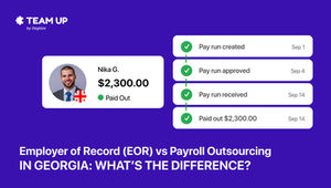 Employer of Record (EOR) vs payroll outsourcing in Georgia: What’s the difference?