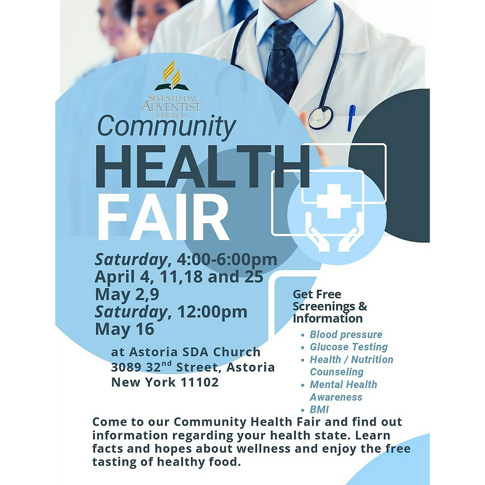 Community HEALTH FAIR