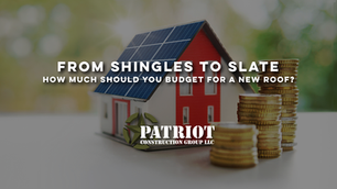From Shingles to Slate: How Much Should a New Roof Cost?