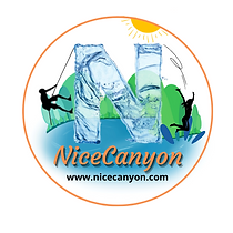 Clear water, Sun, Canyoning, Sport, Swimming, Jumping, Abseiling, Zipline with Nice Canyon