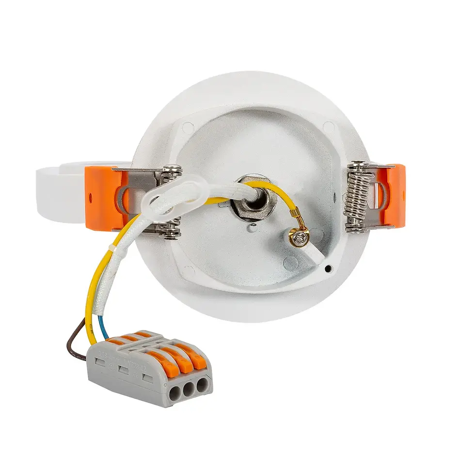 Miniatura: Aro Downlight Empotrable Circular Direccionable con Bombilla LED GU10 AR111