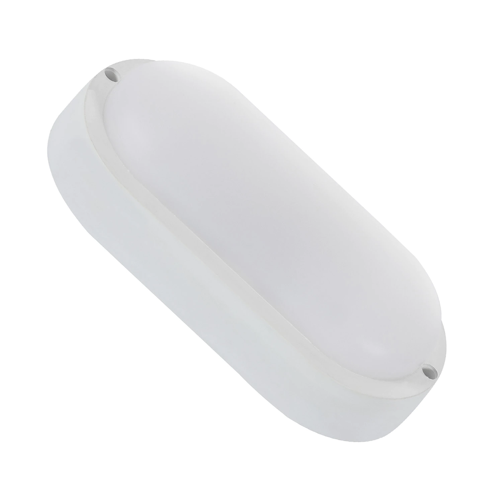 Thumbnail: LED ceiling light 25W Oval Hublot Black IP65 98x198 mm