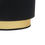 Thumbnail: APLIQUE ANUSKA 1XE27 NEGRO/ORO 17X30X16 CM