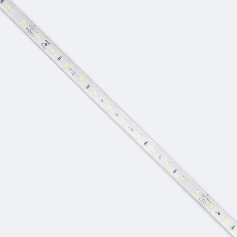 Miniatura: Tira LED Regulable 220V SMD 60 LED/m Blanco Neutro 6W/m 600lm/m Ancho 12mm Corte
