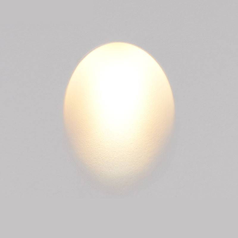 Miniatura: Aplique de pared empotrable de escayola