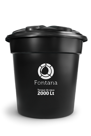 Tanque de agua con tapa 200 Lt Fontana