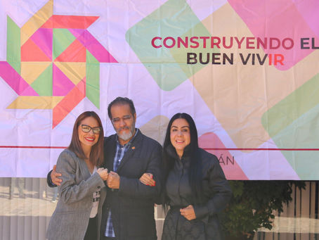Acompaña Nalleli Pedraza a evento para promover el buen vivir