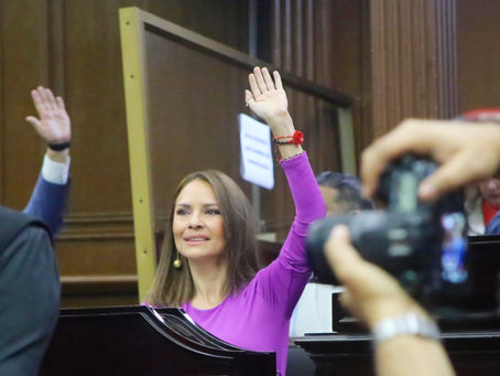 Vamos a respaldar las iniciativas de alternancia de género; en Michoacán ya estamos haciendo lo propio: Nalleli Pedraza