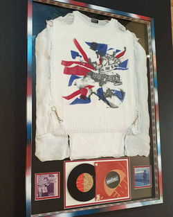 'Boy' label punk era shirt