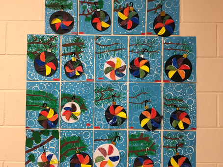 Colour Wheel Christmas Ornaments🎄