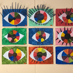 Colour Wheel Eyes 👁