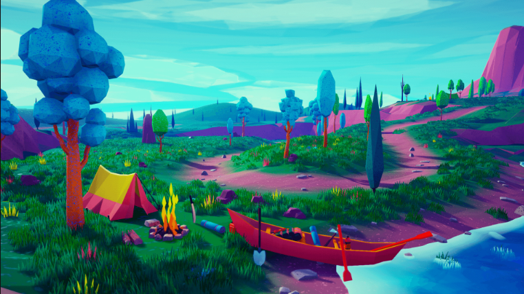 Low Poly Stylized Environment