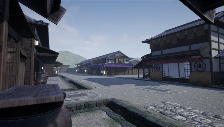 Japanese Village Kit