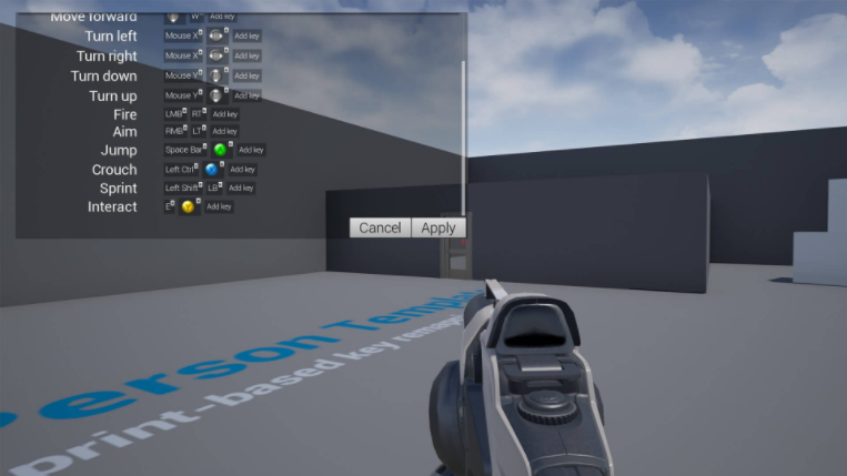 Blueprint Key Remapping System