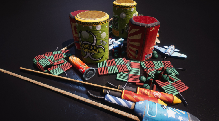 Hình thu nhỏ: Fireworks Prop Pack