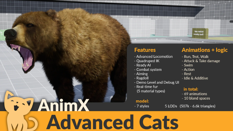AnimX: Advanced Bears
