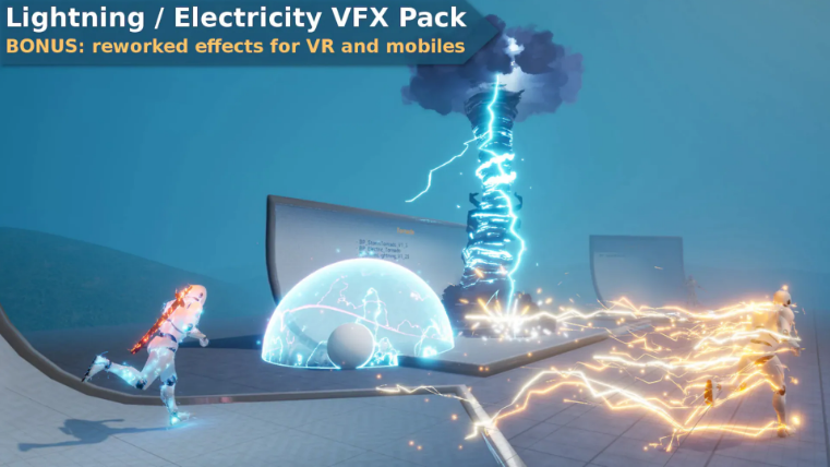 Lightning / Electricity VFX Pack