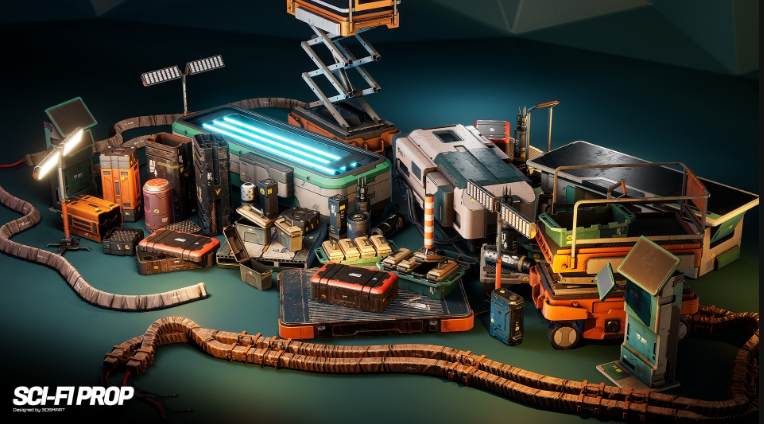Sci-Fi Props Vol01