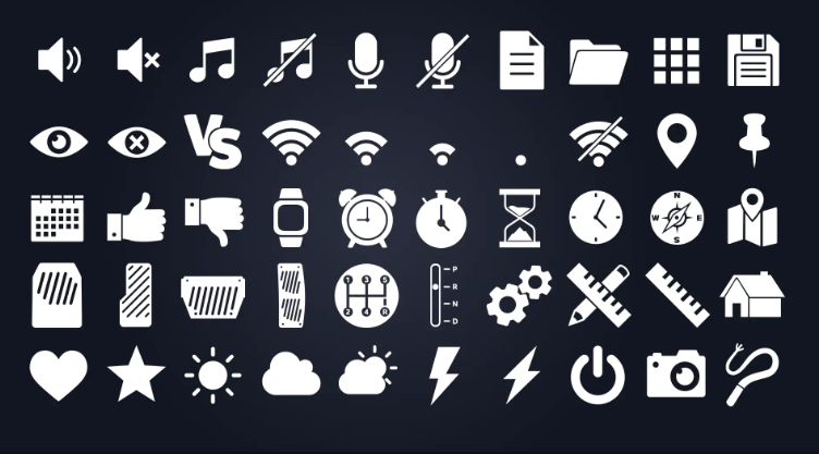 Thumbnail: 710+ Simple Flat Icons