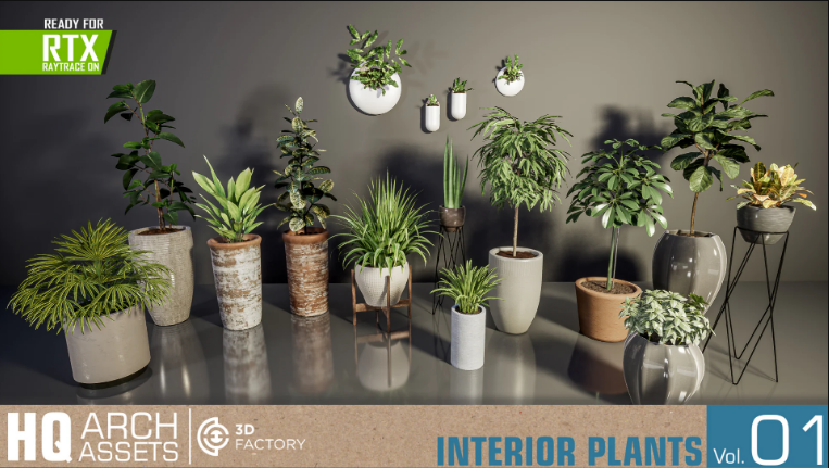 Hình thu nhỏ: (Pre) HQ Plants Vol.1 ( Interior Plants )