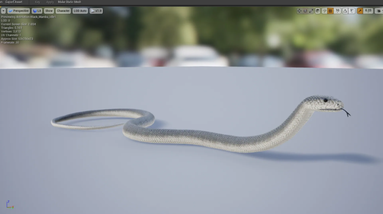 Medhue Black Mamba Snake