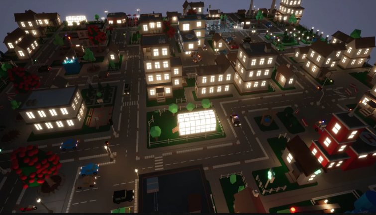 SV Low Poly City