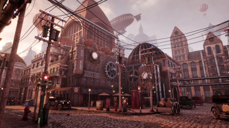 SteamPunk / Victorian Environment Megapack (Modular)