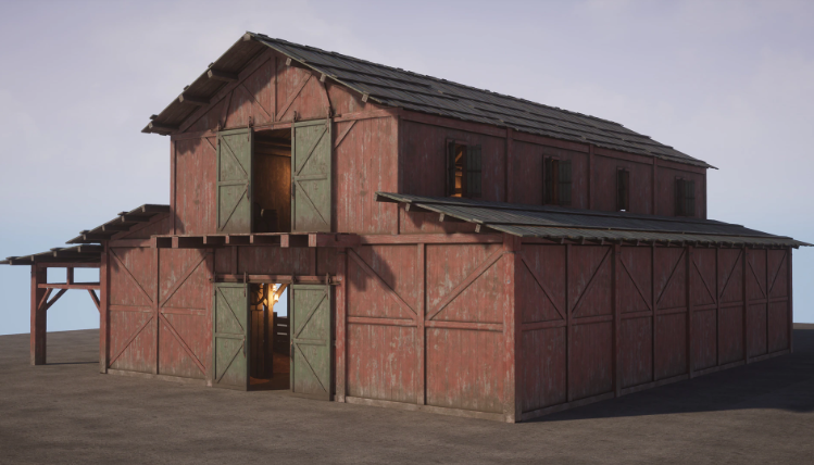 Old West Modular Barn