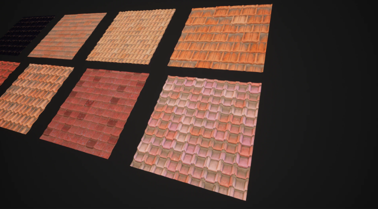 Thumbnail: Roof Tiles Material Pack Vol.1