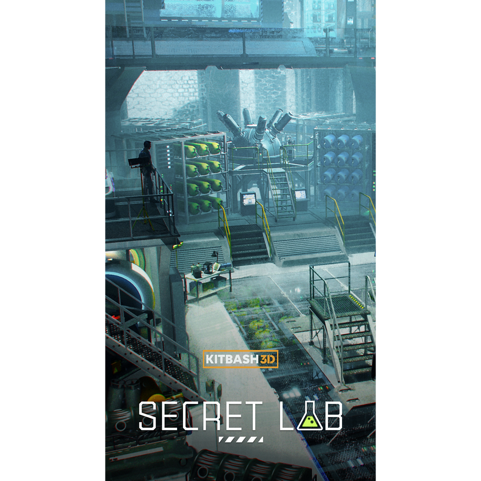 Hình thu nhỏ: Secret Lab Kitbash 3D - Secret Laby