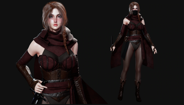 Assassin Girl Modular