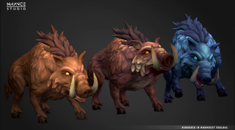 Stylized Fantasy Animals Pack