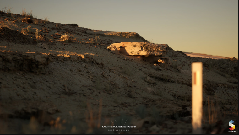 Arid Landscape (NANITE)