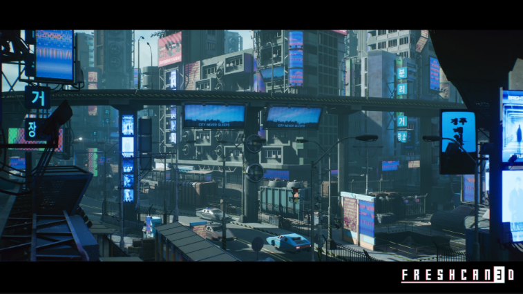 (Pre) Dystopian City Environment