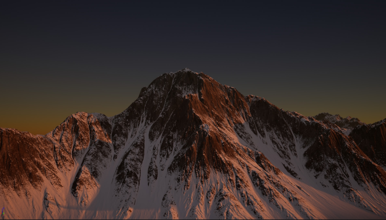 Distant Mountains