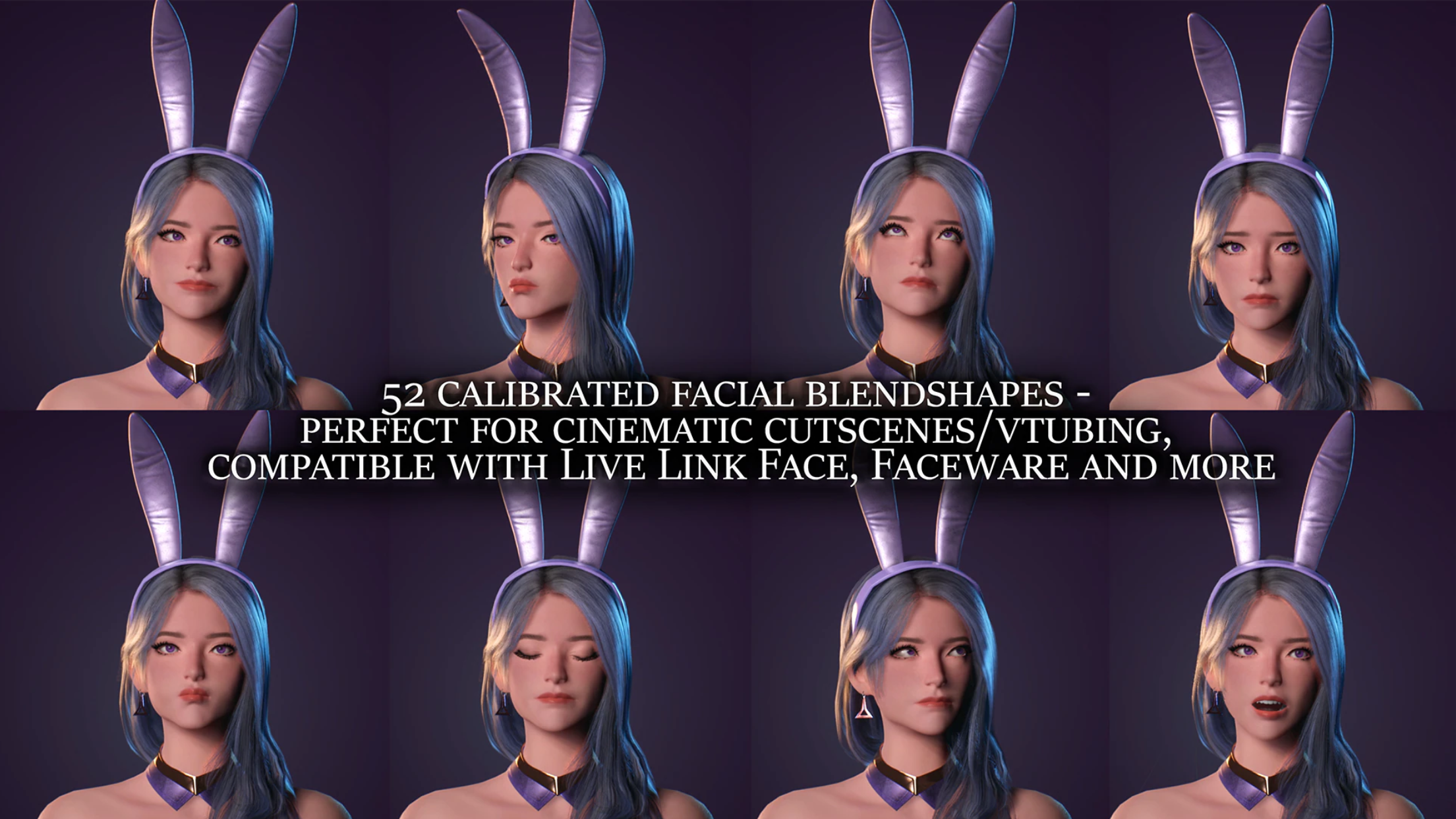 (Pre) Bunny - Cute Fighting Anime Warrior Girl Realistic MMORPG FPS