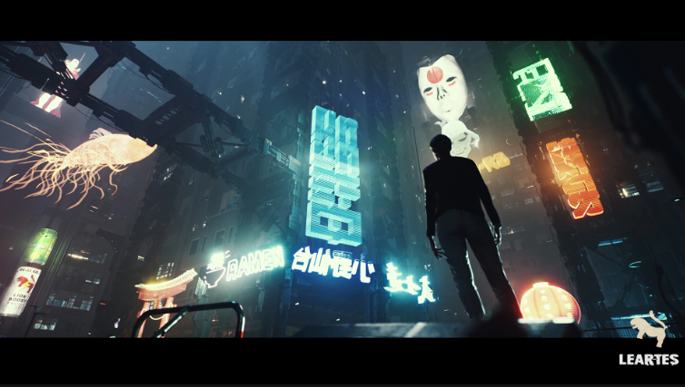 Cyberpunk Japan Holograms / Neon Set ( Set of 51 Holograms )