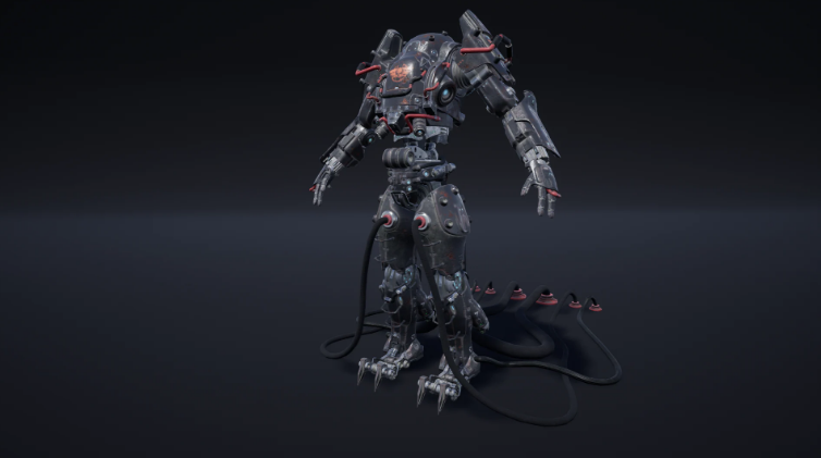 Thumbnail: Dystopia Mech and Pilot