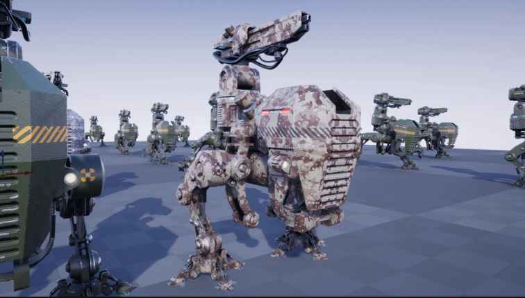 SCI FI: Light Biped Mech