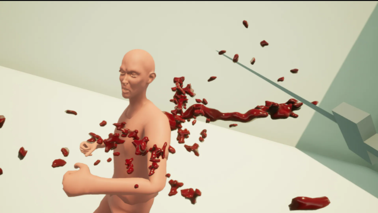 Splash Damage Blood
