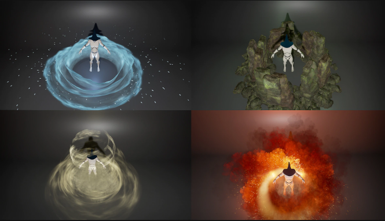 Thumbnail: Luos's Four Elements