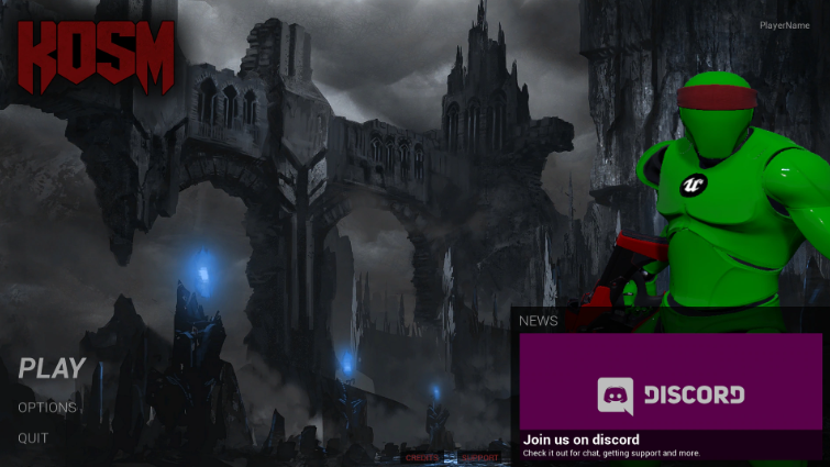 Kosm: Classic FPS Template