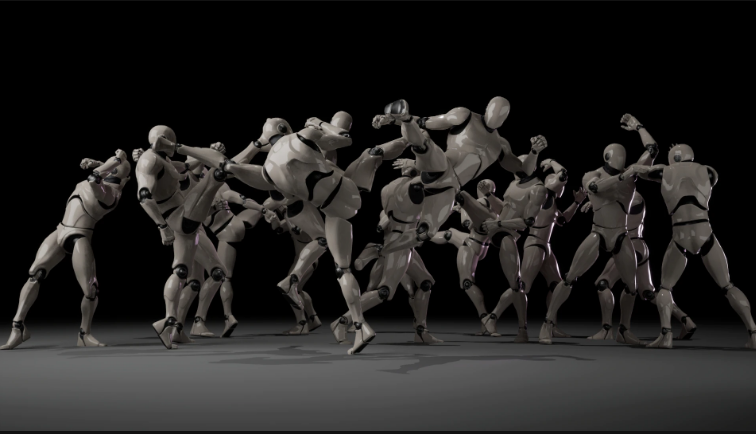 Combat animations - Kickboxing and Muay Thai V2