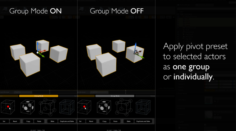 Hình thu nhỏ: Pivot Tool UE4 + UE5