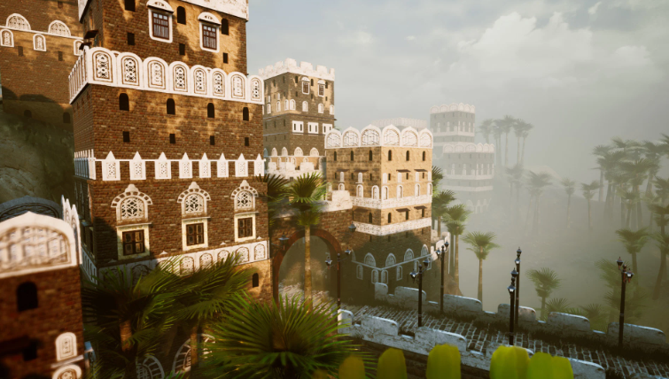 Modular Middle Eastern Village Environment