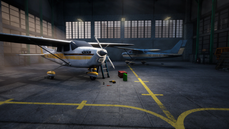 Hình thu nhỏ: Airplane Hangar