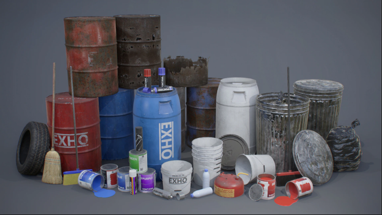 Varied Props A