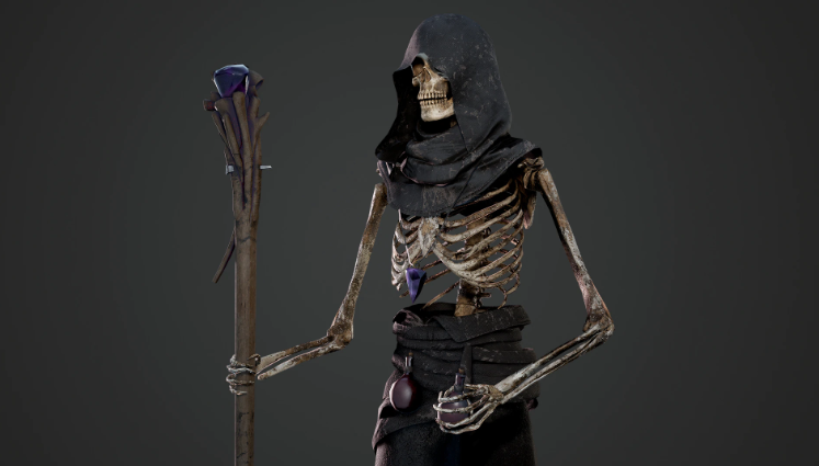 Thumbnail: Modular Skeleton Mage