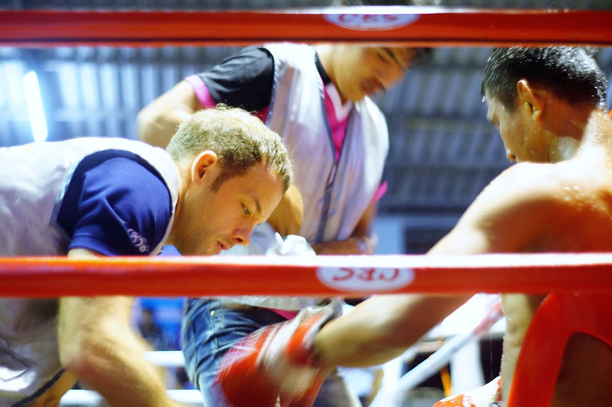 Muay Thai Fight Chiang Rai, Thailand.JPG