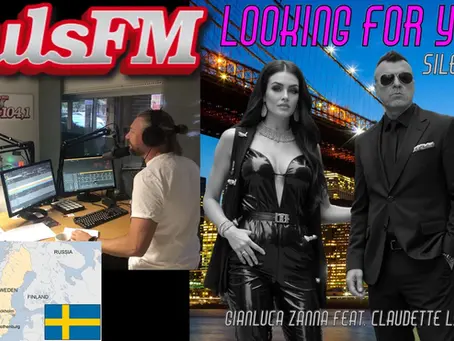 Luca and Claudette's "Looking for You" Achieves Heavy Rotation on Sweden's PulsFM